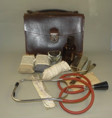 Vecchia piccola borsa - in, pelle