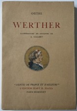 Goethe Werther Illustré par