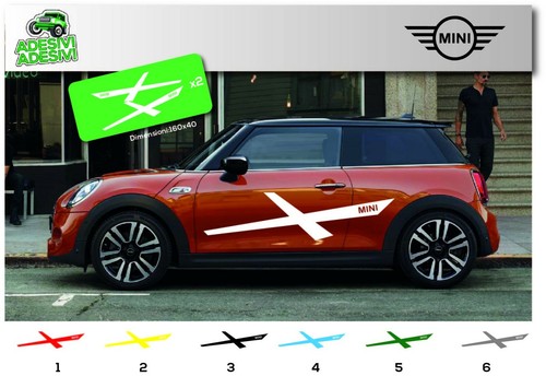 Mini cooper adesivi cofano - cooper,