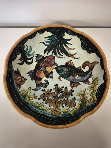 Ciotola ceramica maiolica - , in