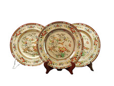 ANTICO 1880 SERVIZIO 24 PIATTI SEMI PORCELLANA INGLESE BISHOP POWELL & STONIER