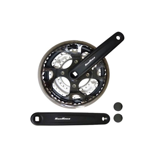 Sunrace guarnitura 3x7 - sunrace, 3x7/8v