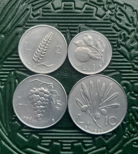 Monete lire del 1950 - ($),