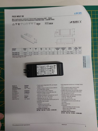 Tci pico wolf - x, 60va