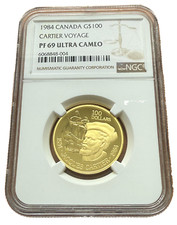Canada 1984 oro 1/2 oz 100