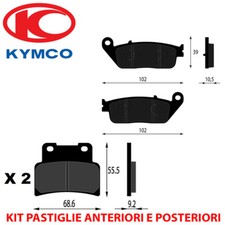 KIT PASTIGLIE FRENO ANTERIORI