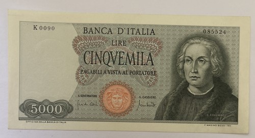 Italy 5000 lire - , 1970