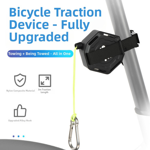 Bike tow rope adjustable - tow,