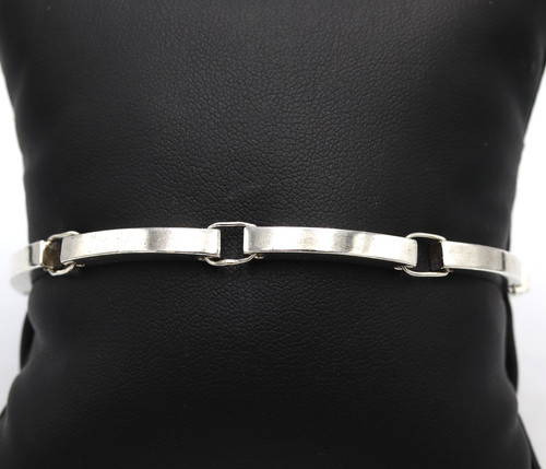 Bracciale uomo argento - in,