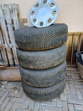 pneumatico invernale michelin 215/65 R16 con cerchi in ferro, 4 copri dischi W 