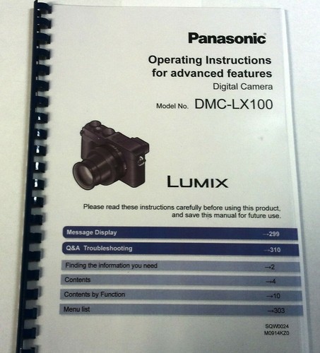 Panasonic lumix dmc - panasonic, dmc-lx100