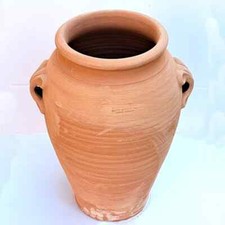 Portaombrelli Anfora Orcio Cm 50 con manici orcio vaso terracotta fatto a mano
