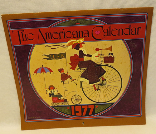 Vintage 1977 calendario - 1977,