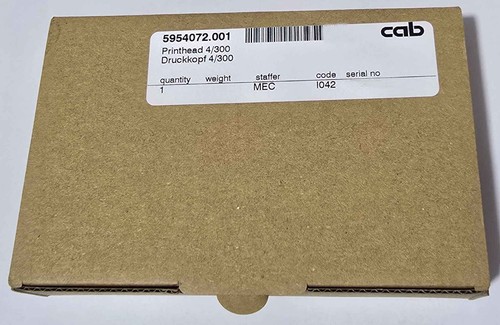 Printhead for cab printer - for,