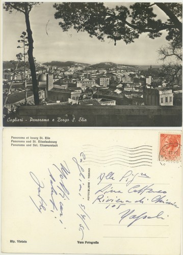 Cagliari panorama borgo - cagliari,
