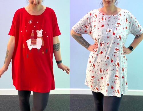 Pigiama donna natale camicia - natale,