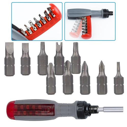 Kit cacciaviti cricchetto 10 - kit,