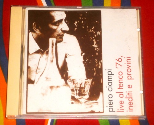 Piero ciampi live tenco 76 - live, al