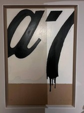 Mario Schifano serigrafia su carta,firmata e numerata, 1983