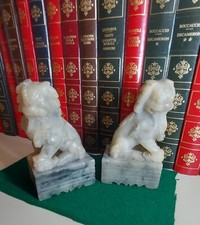 Cani (Leoni) di FO, In Steatite, Cina meta' del 900.