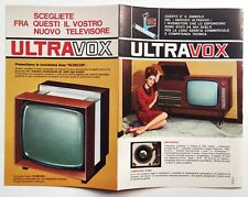 Catalogo Ultra Vox Linea Hi Decor Televisore Originale Vintage Ads 1964 (F8)
