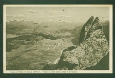 PASSO GIOVO (BZ) CASA AL PASSO GIOVO VALLE ZILLER E STUBAI VIAGGIATA ANNO 1928