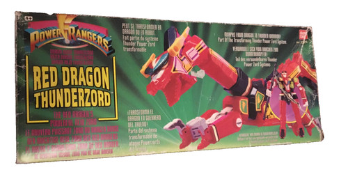 Red dragon thunderzord power - red,