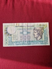 Banconota 500 Lire In Carta