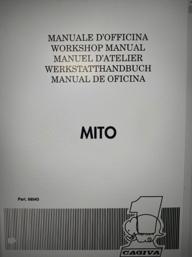 Manuale officina cagiva mito - manuale,