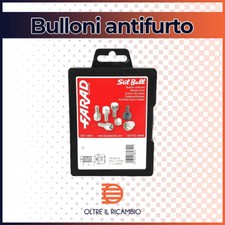 KIT 4 Bulloni Antifurto Auto per Ruote in Lega Farad FORD KUGA  2014>