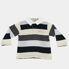 Polo Burberry bambino beige