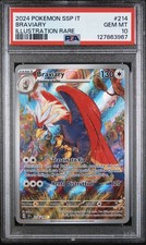 Pokemon PSA 10 Braviary #214