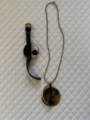 Marni 490 collana corno oro - marni,