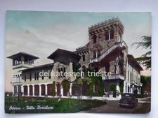 ODERZO TREVISO villa Bortoluzzi Fiat Topolino vecchia cartolina