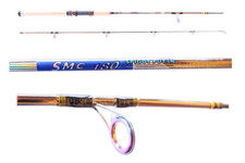 Canna SMC 2.10Mt 30/60Gr Spinning in Carbonio Pesca Spigola Mare Black Bass TP
