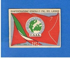 Tessera anno 1952 - c.g.i.l.,
