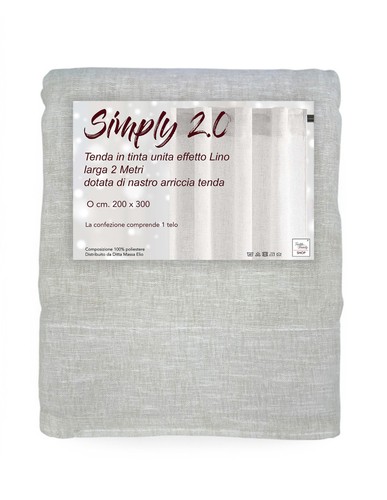 Tenda simply beige effetto - tenda,