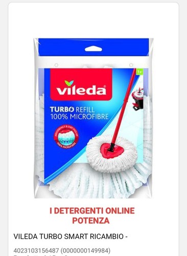 Vileda moccio turbo smart - turbo,