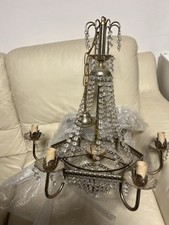 LAMPADARIO ANTICO A PANIERA