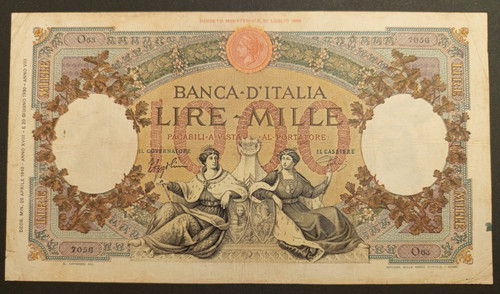 1000 lire 1940 bb - lire, 29/04/1940