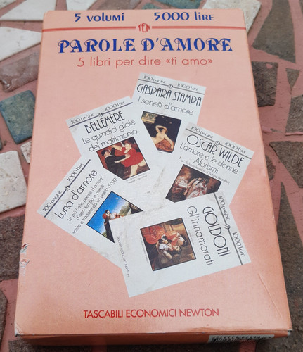 Parole amore cofanetto - d'amore, 5