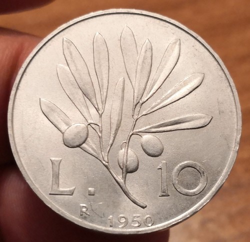 Moneta lire 1950 ulivo - 1950,