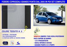 Coprisedili Grande Punto