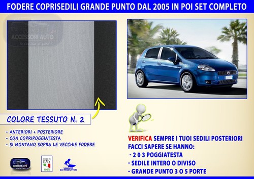 Coprisedili grande punto - coprisedili,