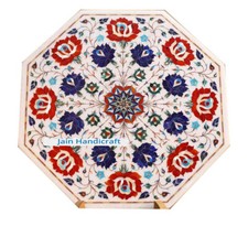 Tavolo antico in marmo 18"