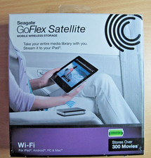 Seagate GoFlex Satellite 500 GB archiviazione wireless mobile 1AYBA1 WiFi scatola aperta
