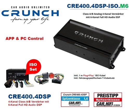Amplificatore dsp crunch - amplificatore,