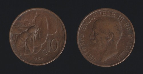 Centesimi 1934 ape - 1934,