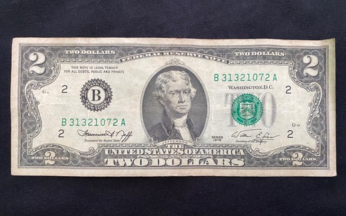 Banconota due dollari 1976