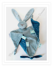 Doudou Plat Triangle Lapin